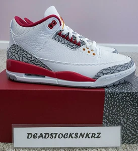 Nike Air Jordan 3 Retro Rojo Cardenal CT8532 126 - Imagen 1 de 8
