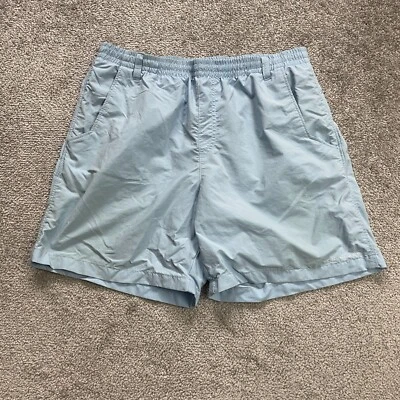 Pantalones Cortos Columbia Backcast PFG Omni Tono Agua Niños XL Azul Claro Pesca Exterior Foto 1 de 4