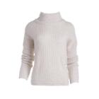 French Connection Womens New $138 Knit Pullover Sweater M Medium 6 8 Ivory White