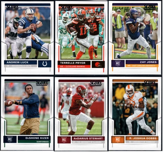 2017 Panini Score Football - Base & Rookie Cards - Choose From Card #'s 221-440 - Image 1 of 1