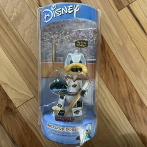 Minnesota Wild Disney Backstop Donald Duck NHL Bobble Head Bobblehead NUEVO EN CAJA RARO - Imagen 1 de 9
