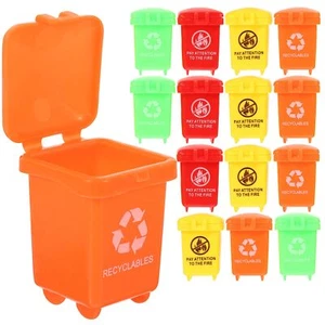 20pcs Mini Trash Can Toys Garbage Classification Desktop Organizer - Picture 1 of 9