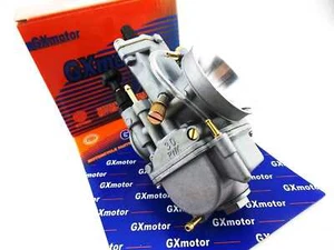 2 STROKE ATV / SCOOTER GXMOTOR PWK 30mm FLAT SLIDE CARBURETOR ASSY POWER JET - Bild 1 von 6