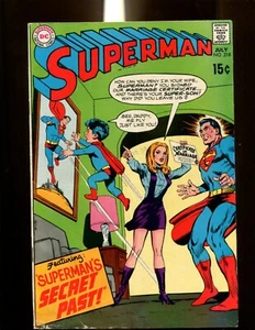 SUPERMAN 218 (5.0) NEAL ADAMS DC (b062) - Picture 1 of 2