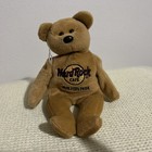 Rare VTG EUC Hard Rock Cafe Philadelphia 9" Tall Beanie Teddy Bear • Isaac Beara