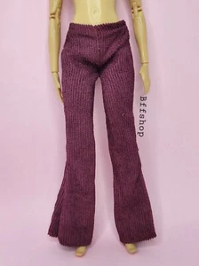 NEW! BURGUNDY CORDUROY PANTS FASHIONISTAS BARBIE CLOTHES FASHION - Picture 1 of 3