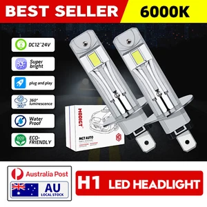 H1 LED Headlight Globes High Beam Bulbs Kit For Jaguar S Type 1999-2004 CANBUS - Picture 1 of 8
