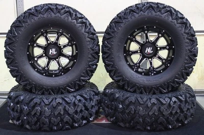 POLARIS SPORTSMAN 850 30" RIP SAW RADIAL ATV TIRE & 14" HL4 WHEEL KIT POL1CA - Image 1 of 4