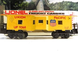 LIONEL MPC TRAINS -9368 UNION PACIFIC B/W CABOOSE  BXD- GOOD- 027 - H1W - Picture 1 of 4