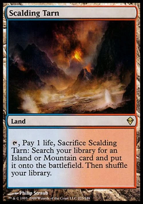 Scalding Tarn - Damaged / Poor MTG Zendikar - Image 1 of 1