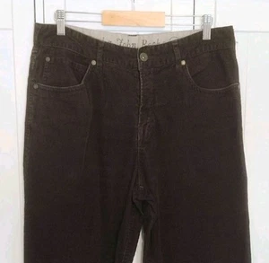 Pantalone uomo velluto a coste W34 L33 marrone Rocha John Rocha - Foto 1 di 11