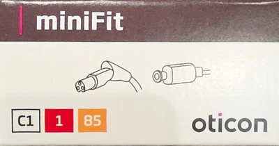 Receptor minifit Oticon C1 More Real Zircon OPN Ruby (1-85dB-derecha) remitente a EE. UU. Foto 1 de 4