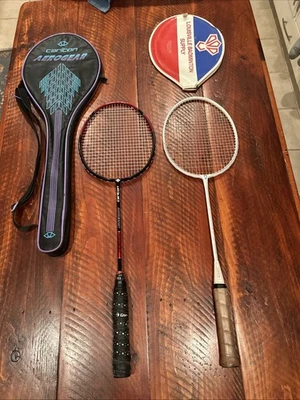 Carlton Superlite Airblade + Louisville Badminton Supply 2 raquetas de alta calidad Foto 1 de 4