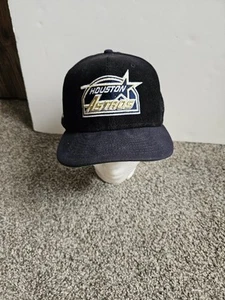 Houston Astros New Era 59Fifty Fitted Hat 7 3/4 Corduroy 35 Years Side Patch Cap - Picture 1 of 13