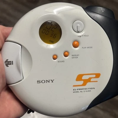 Reproductor de CD deportivo Sony Walkman D-SJ303 S2 protección G probado gr8 bonito también Foto 1 de 4