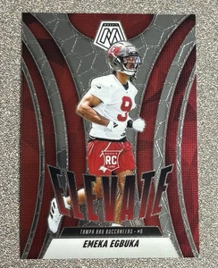 Emeka Egbuka 2025 Panini Mosaic Rookie Elevate No. 2 Tampa Bay Buccaneers  - Bild 1 von 2