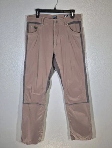 Pantalone Kuhl Uomo Taglia 33x32 Marrone Radikl Leggero Traspirante Escursionismo Esterno - Foto 1 di 14