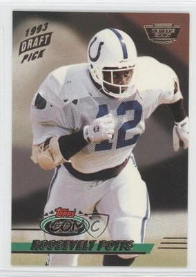1993 Topps Stadium Club Members Only Roosevelt Potts #349 Rookie RC - Image 1 of 2