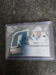 2015-16 Upper Deck SPx Retro 05-06 Rookie Fabrics Nikolay Goldobin Card# SPXR-NG - Picture 1 of 2