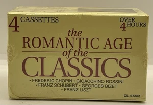 Romantic Age of the Classics : Romantic Age of the Classics 4 Cassettes 1992 New - Picture 1 of 6