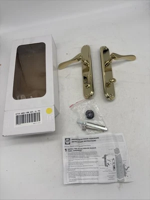 Pella Active Handle Keyed Handle Door Left Hand LH Polished Brass 14F10001 - Image 1 of 4