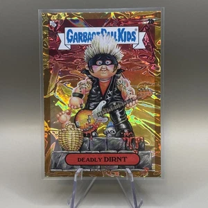2024 Topps GPK Green Day Garbage Pail Kids Deadly Dirnt 2b Gold Crumpled #/50 - Picture 1 of 3