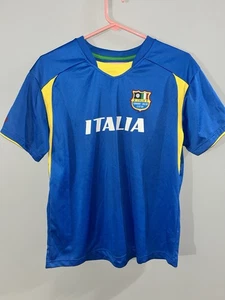 Italia Squadra Calcio #7 Soccer Jersey Italy National Team Youth XL 18/20 - Picture 1 of 8