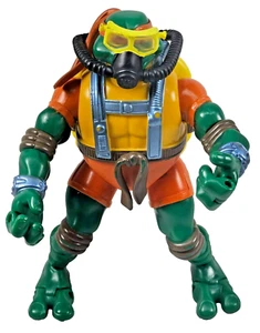 Teenage Mutant Ninja Turtles 2004 Scuba Diving Michelangelo Actionfigur 5,5" - Bild 1 von 13