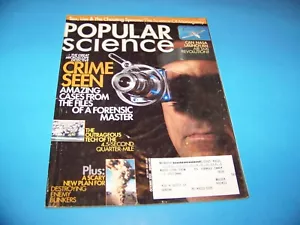 Popular Science Magazine "Crime Seen Files Of A Forensic Master" Oct. 2002 - Bild 1 von 3