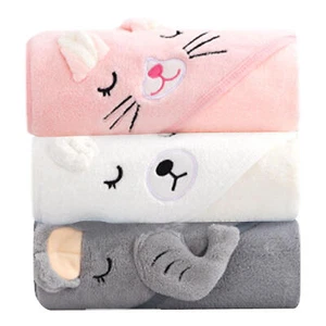Ultra Soft and Super Absorbent Baby Bath Hooded Towels for Newborn Infant Toddle - Picture 1 of 11