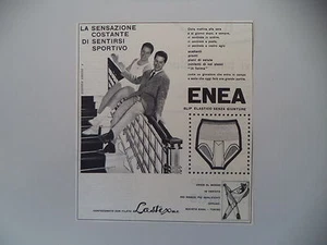 advertising Pubblicità 1960 SLIP ELASTICO ENEA - Foto 1 di 1