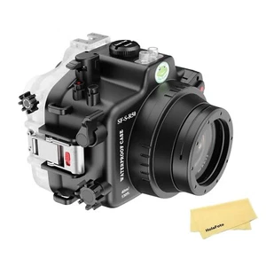 Seafrogs 40M Waterproof Dive Underwater Housing for Canon EOS R50 with FL60 - Picture 1 of 5