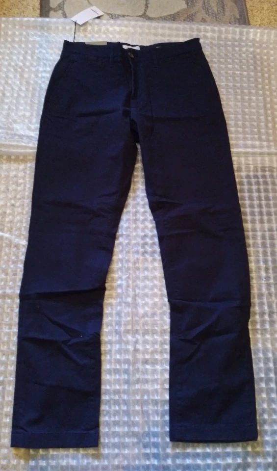 Goodfellow & Co Athletic Fit Hennepin Chino Pants Black Men's 34 X 30