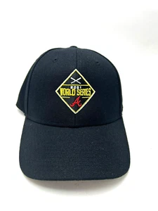Atlanta Braves 2021 Serie Mundial Béisbol Deportes Gorra Gorra Correa Negra BA25 - Imagen 1 de 11