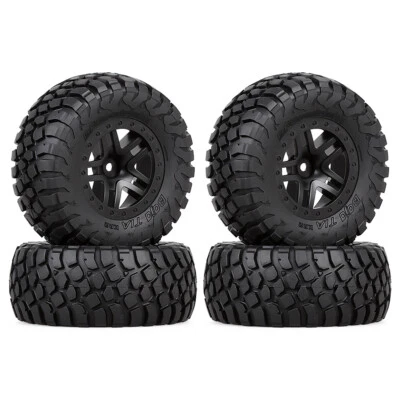 Austar RC Car Rubber Tires Wheel for 1/10  ARRMA SENTON XLH 9125 Traxxas Slash - Bild 1 von 3