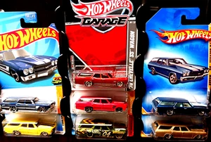 Hot Wheels Chevy Chevelle SS Wagon - 7 Car Lot - Daredevils - Garage Series - Limited Ed - Bild 1 von 13