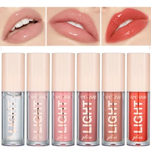 Glam Lip Oil Hydrating Plumping Lip Coat Lipstick Lip Gloss Tinted Lips Glow Hot - Picture 1 of 23