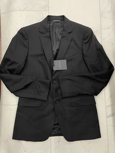 NWT $ 1398 John Varvatos Austin Jacket In Black Size:46RG - Picture 1 of 8