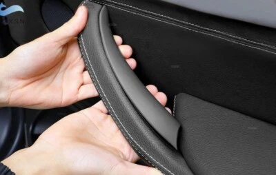 Para BMW X3 X4 F25 F26 2010-2017 1x Pasajero Derecho Interior Manija Puerta Tirador Cubierta Foto 1 de 3