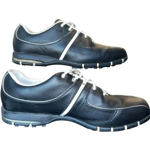 Womens Spikeless Golf Shoes Size 9 Black Leather Nike AIR SP 55 TAC 314906-011 - Bild 1 von 6