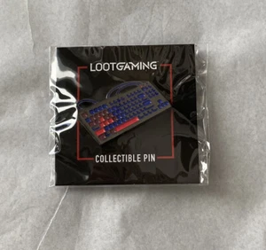 Loot Crate Gaming Keyboard Collectible Pin - New - Picture 1 of 3