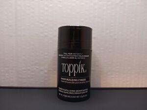 TOPPIK Hair Building Fibers, Dark Brown - 0.42oz.