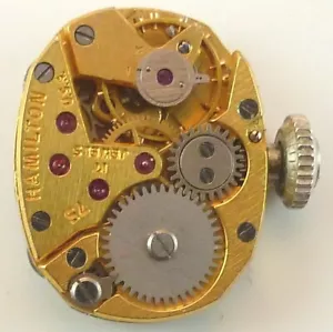 Hamilton 75 Wristwatch Movement - Parts / Repair - Picture 1 of 5