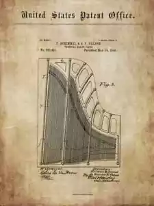 Altes Klavier / Flügel Fa. SCHIMMEL - 1893+ Konstruktionen für Poster, Druck - Bild 1 von 7