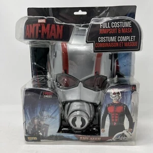Marvel Comics ANT MAN costume JUMPSUIT and MASK BOYS size 8-10 - Picture 1 of 10