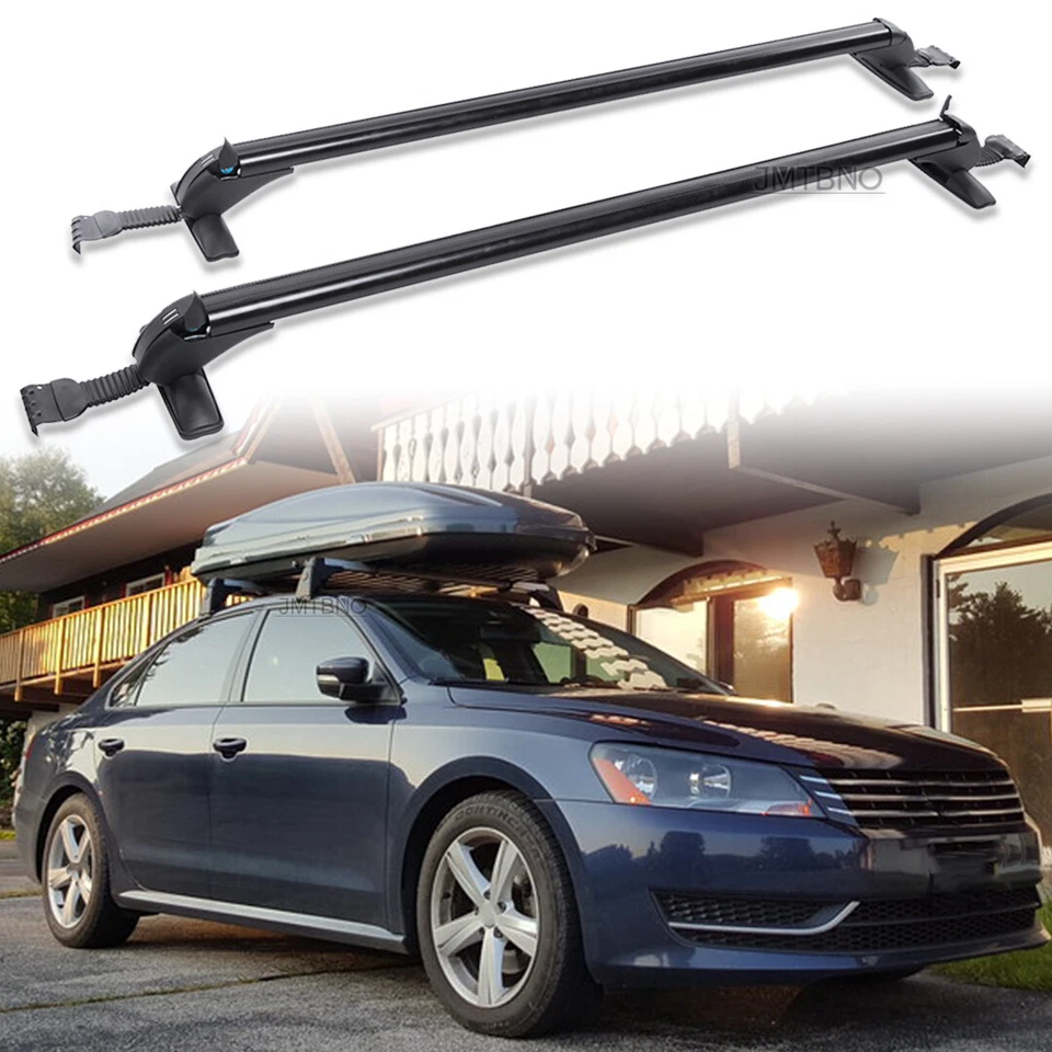 Portaequipajes barra transversal 43,3"" con cerradura para VW Volkswagen Passat techo superior Foto 1 de 4