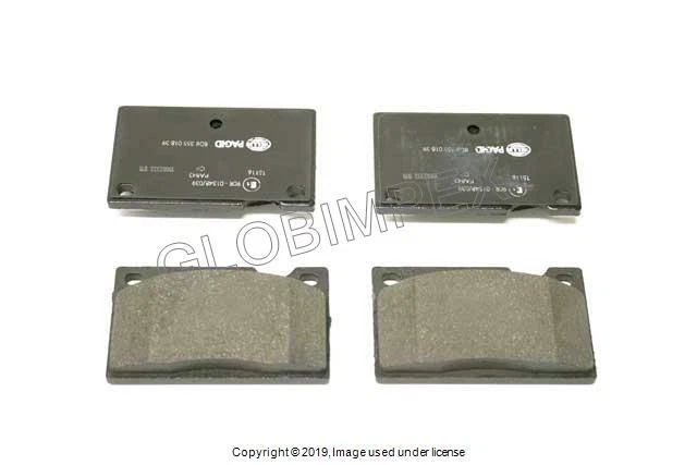 VOLVO (1976-1993) Brake Pad Set FRONT HELLA BRAKE SYSTEMS - Image 1 of 1