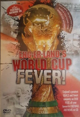 Englands World Cup Fever 2DVDs + Anthems CD - - Image 1 of 2