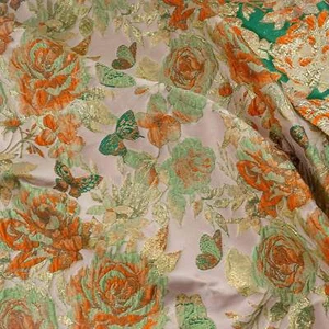 3 Colors / Timur Floral Woven Jacquard Fabric - Picture 1 of 8
