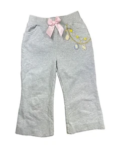DISNEY STORE GREY PANTS PRINCESS FOR GIRLS SIZE 4 - Picture 1 of 5